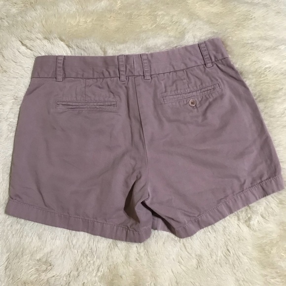 J. Crew chino lilac shorts size 8 - Picture 2 of 4